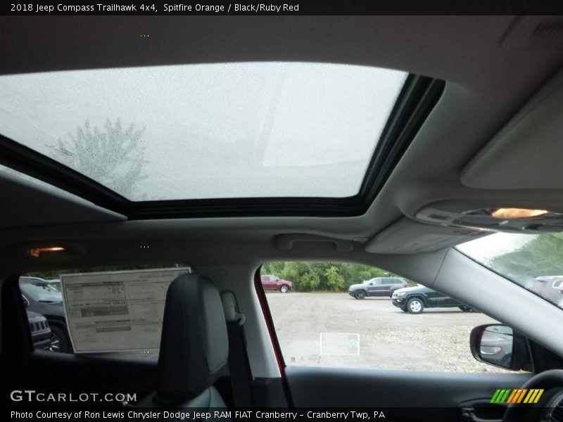 Spitfire Orange / Black/Ruby Red 2018 Jeep Compass Trailhawk 4x4