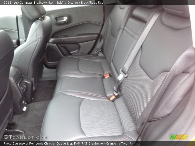 Spitfire Orange / Black/Ruby Red 2018 Jeep Compass Trailhawk 4x4