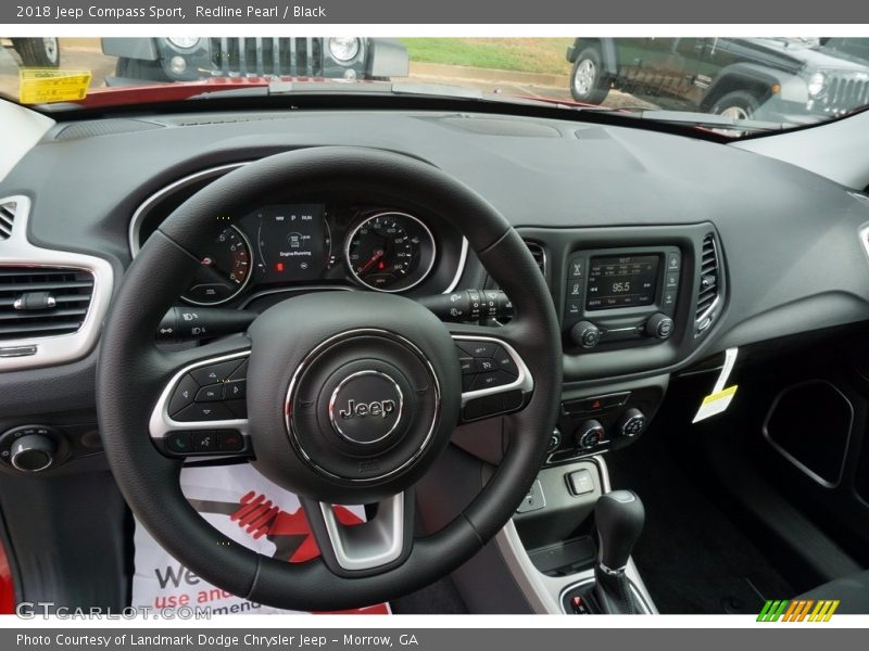 Redline Pearl / Black 2018 Jeep Compass Sport