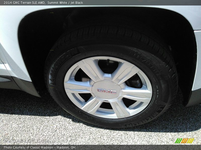 Summit White / Jet Black 2014 GMC Terrain SLE AWD