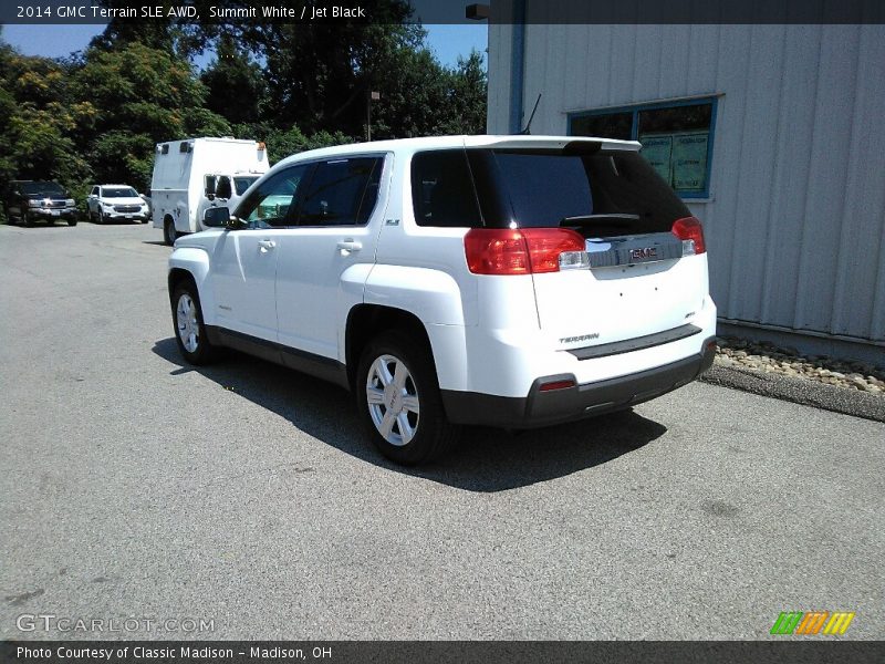 Summit White / Jet Black 2014 GMC Terrain SLE AWD