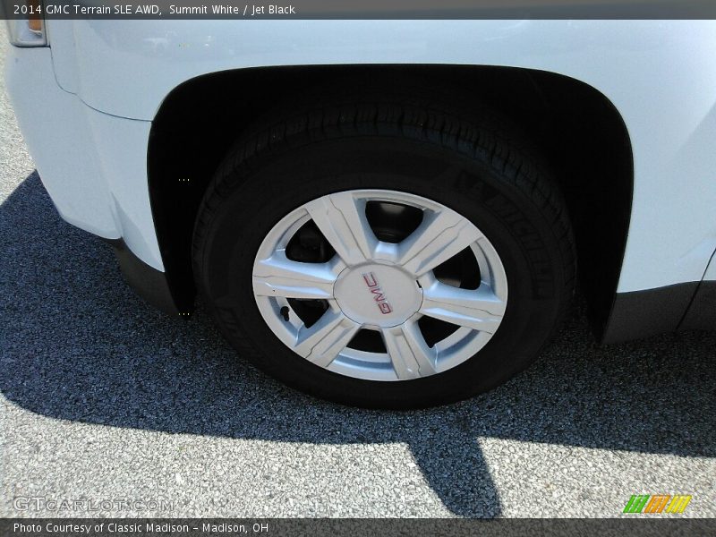 Summit White / Jet Black 2014 GMC Terrain SLE AWD