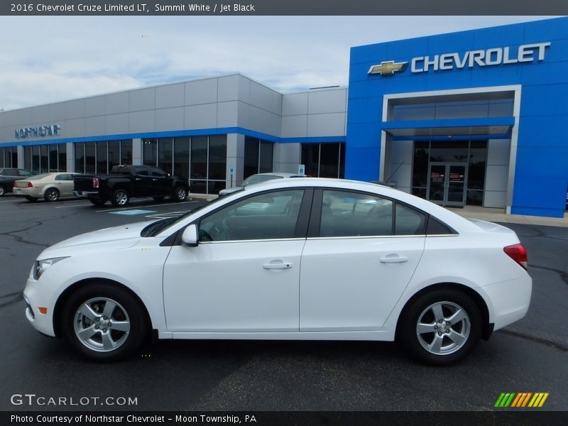 Summit White / Jet Black 2016 Chevrolet Cruze Limited LT