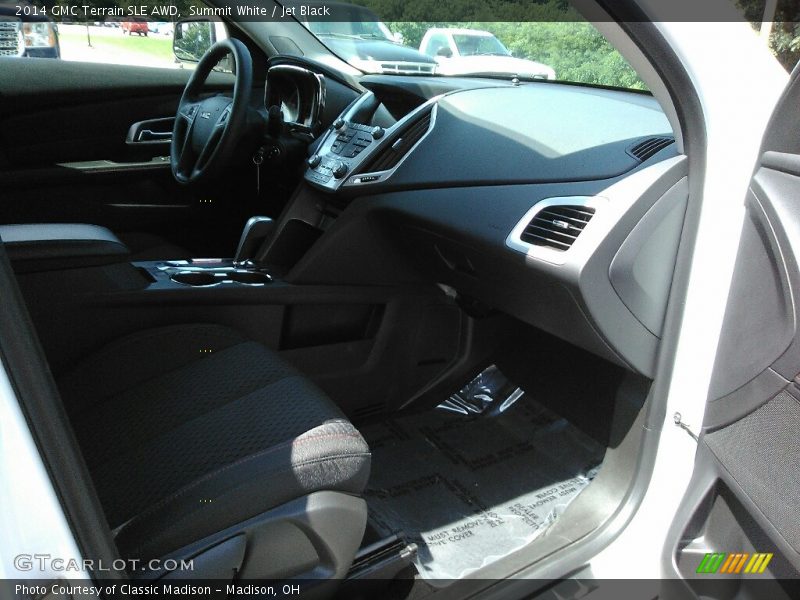 Summit White / Jet Black 2014 GMC Terrain SLE AWD
