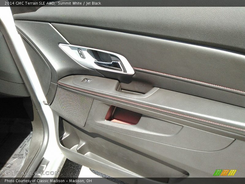 Summit White / Jet Black 2014 GMC Terrain SLE AWD