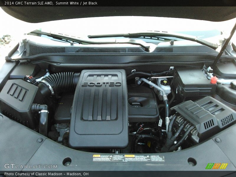 Summit White / Jet Black 2014 GMC Terrain SLE AWD