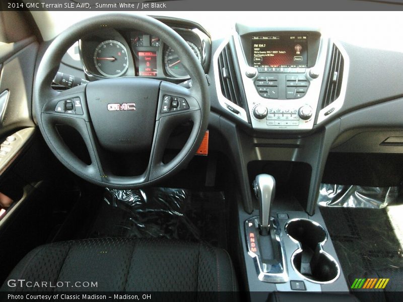 Summit White / Jet Black 2014 GMC Terrain SLE AWD