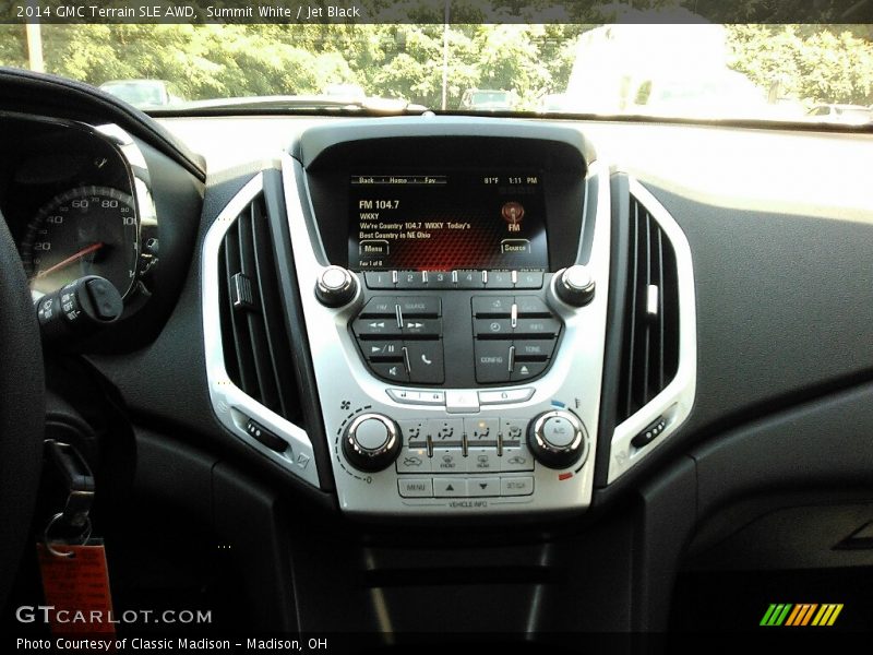 Summit White / Jet Black 2014 GMC Terrain SLE AWD