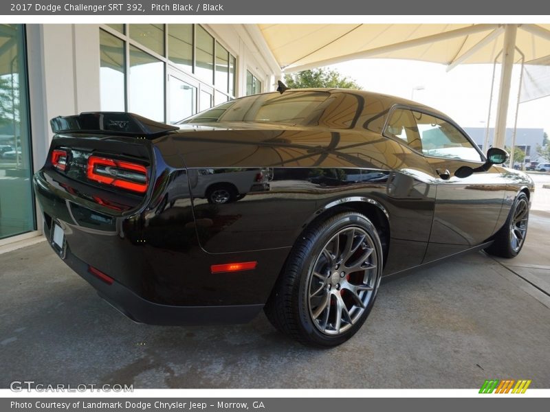Pitch Black / Black 2017 Dodge Challenger SRT 392