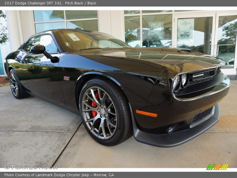 Front 3/4 View of 2017 Challenger SRT 392