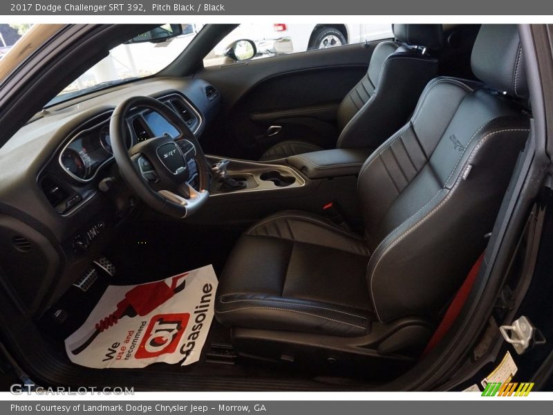 Pitch Black / Black 2017 Dodge Challenger SRT 392