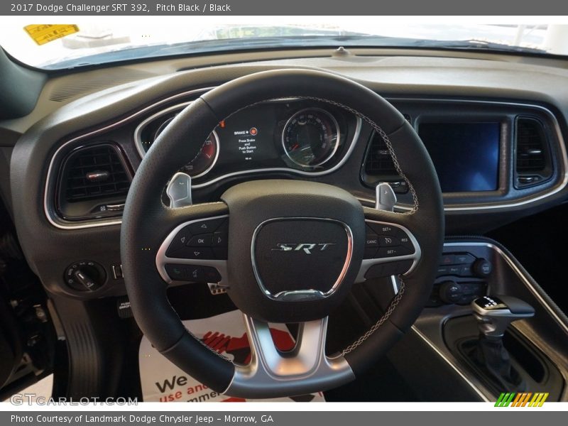 Pitch Black / Black 2017 Dodge Challenger SRT 392
