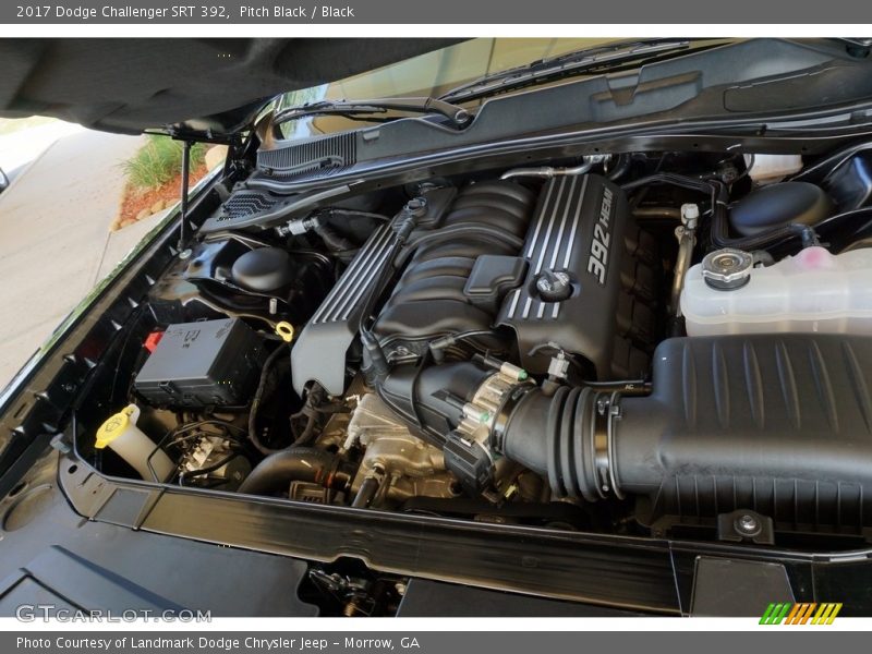 Pitch Black / Black 2017 Dodge Challenger SRT 392