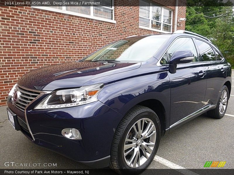 Deep Sea Mica / Parchment 2014 Lexus RX 450h AWD