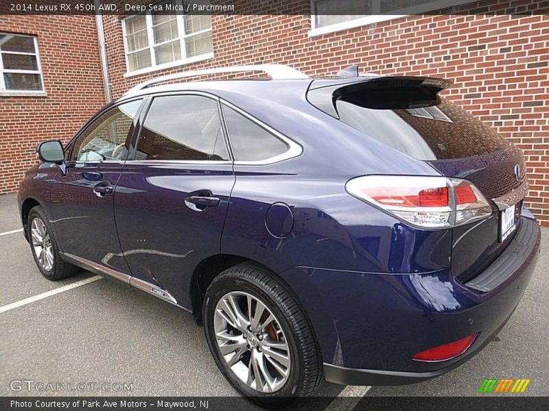 Deep Sea Mica / Parchment 2014 Lexus RX 450h AWD
