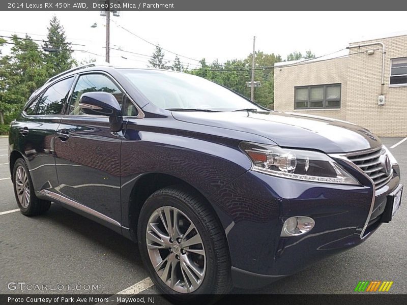 Deep Sea Mica / Parchment 2014 Lexus RX 450h AWD
