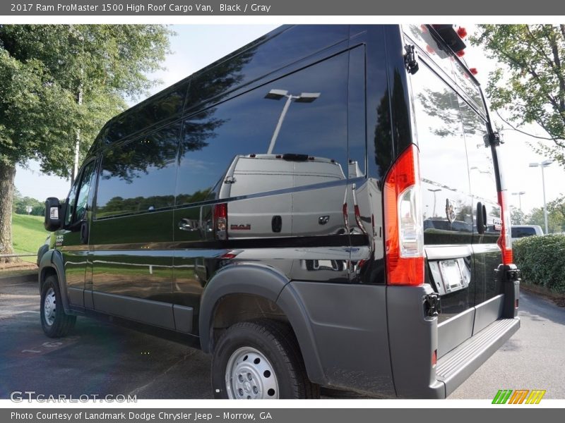Black / Gray 2017 Ram ProMaster 1500 High Roof Cargo Van