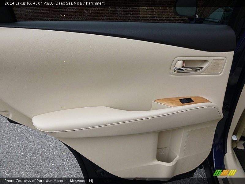 Deep Sea Mica / Parchment 2014 Lexus RX 450h AWD
