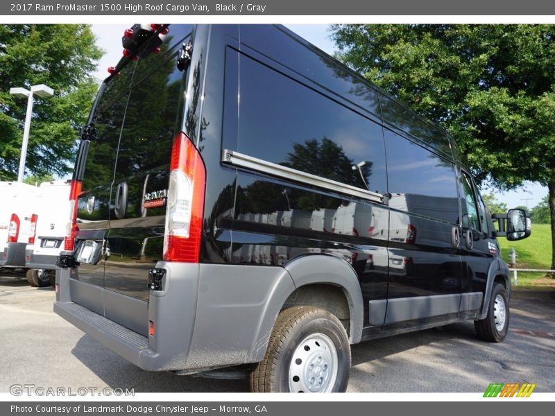 Black / Gray 2017 Ram ProMaster 1500 High Roof Cargo Van