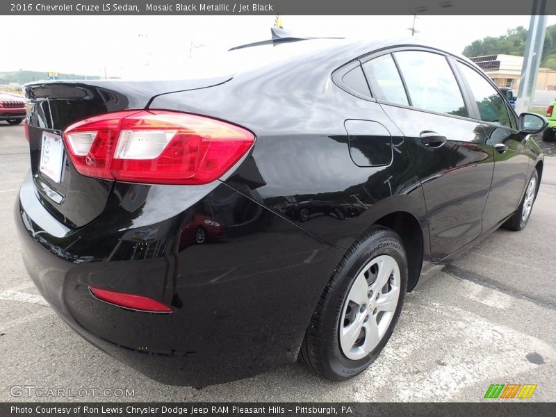 Mosaic Black Metallic / Jet Black 2016 Chevrolet Cruze LS Sedan