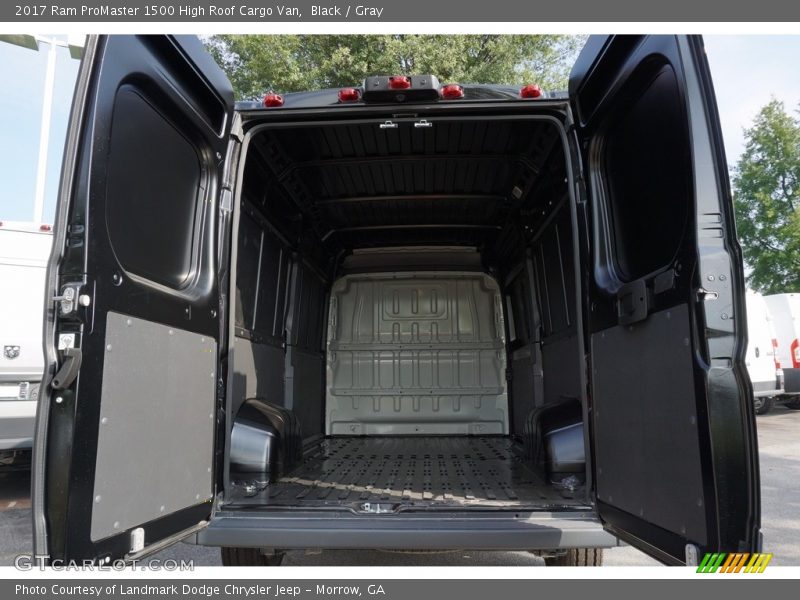 Black / Gray 2017 Ram ProMaster 1500 High Roof Cargo Van