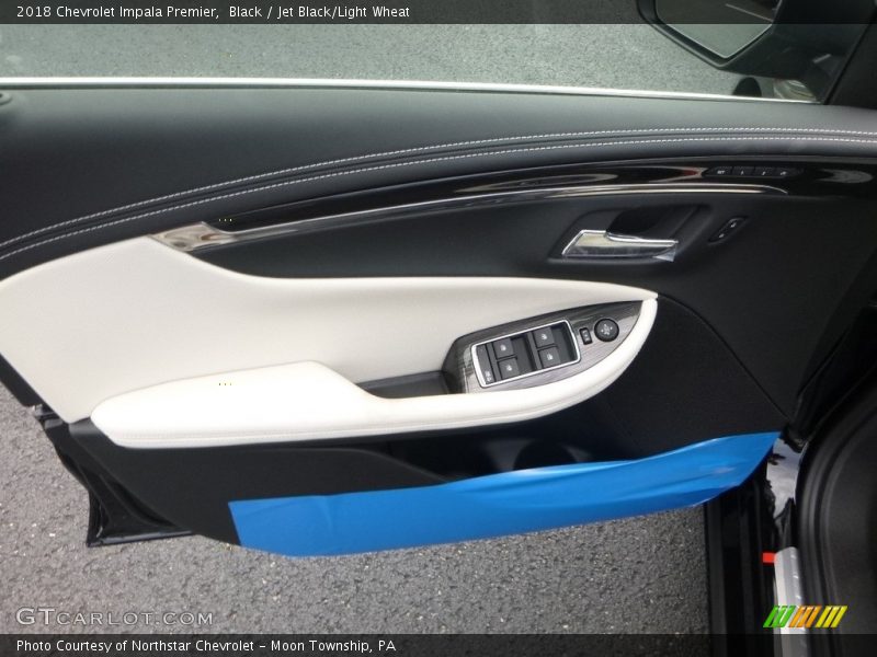 Black / Jet Black/Light Wheat 2018 Chevrolet Impala Premier