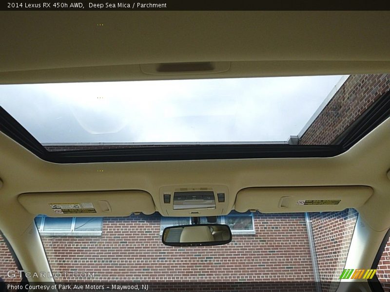 Deep Sea Mica / Parchment 2014 Lexus RX 450h AWD