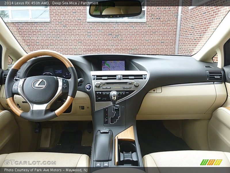 Deep Sea Mica / Parchment 2014 Lexus RX 450h AWD