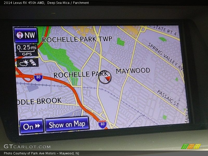 Deep Sea Mica / Parchment 2014 Lexus RX 450h AWD