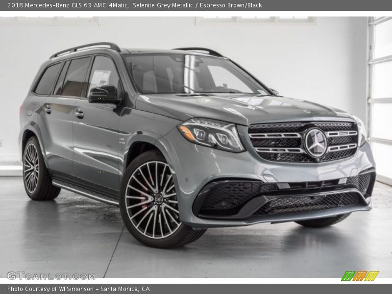 Front 3/4 View of 2018 GLS 63 AMG 4Matic