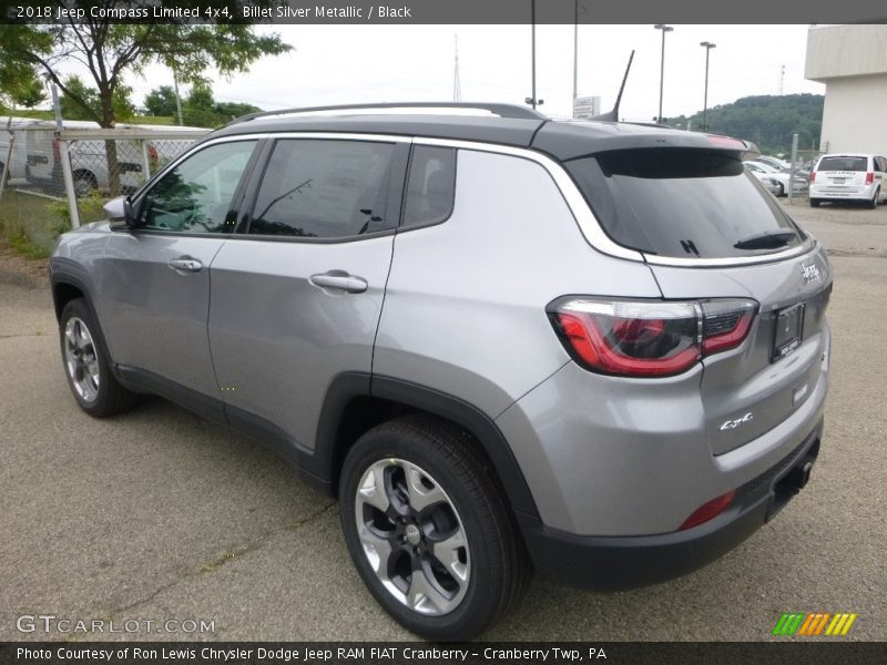 Billet Silver Metallic / Black 2018 Jeep Compass Limited 4x4