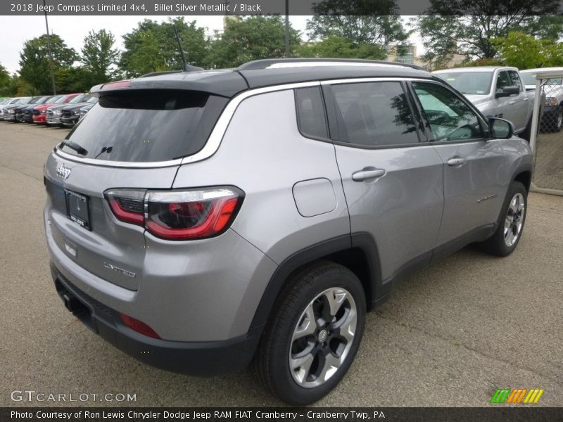 Billet Silver Metallic / Black 2018 Jeep Compass Limited 4x4