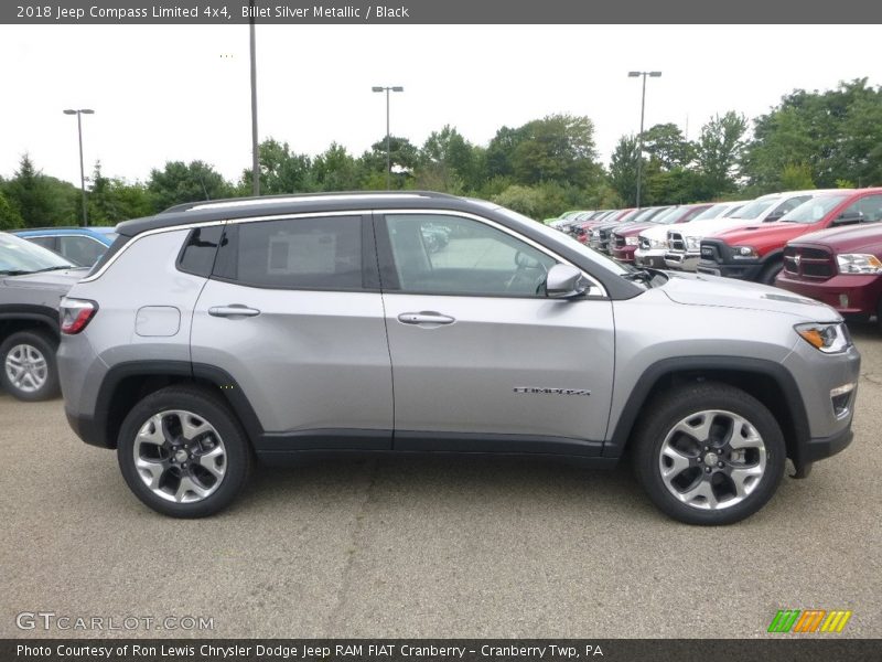 Billet Silver Metallic / Black 2018 Jeep Compass Limited 4x4
