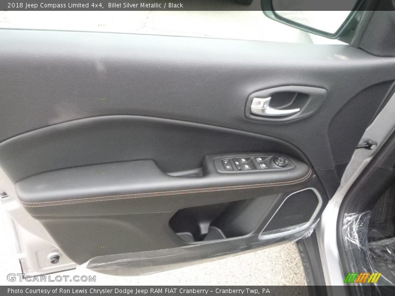 Billet Silver Metallic / Black 2018 Jeep Compass Limited 4x4