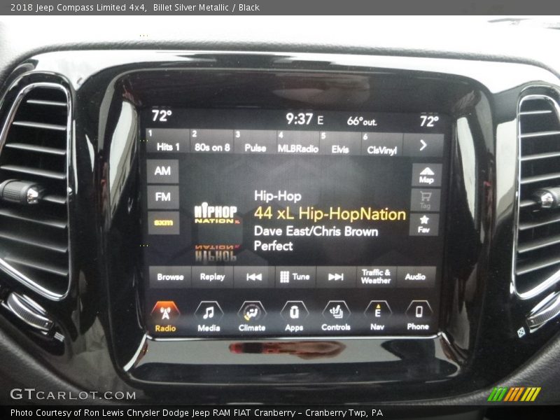 Billet Silver Metallic / Black 2018 Jeep Compass Limited 4x4