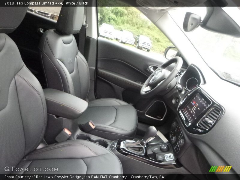 White / Black 2018 Jeep Compass Limited 4x4