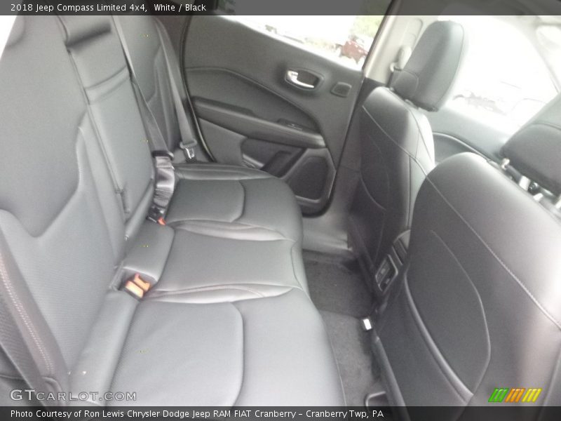 White / Black 2018 Jeep Compass Limited 4x4