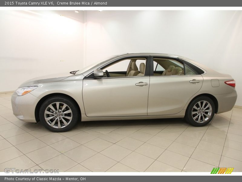  2015 Camry XLE V6 Creme Brulee Mica