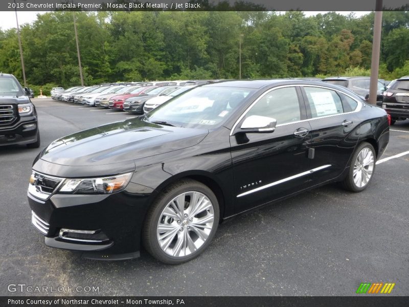 Mosaic Black Metallic / Jet Black 2018 Chevrolet Impala Premier