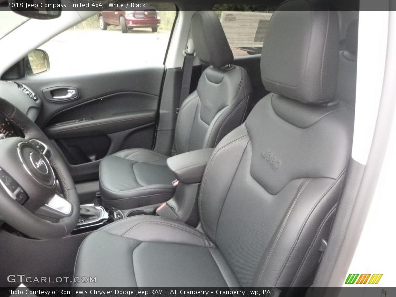 White / Black 2018 Jeep Compass Limited 4x4
