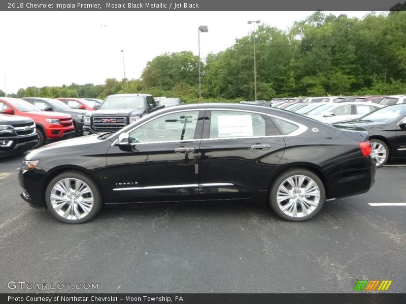 Mosaic Black Metallic / Jet Black 2018 Chevrolet Impala Premier