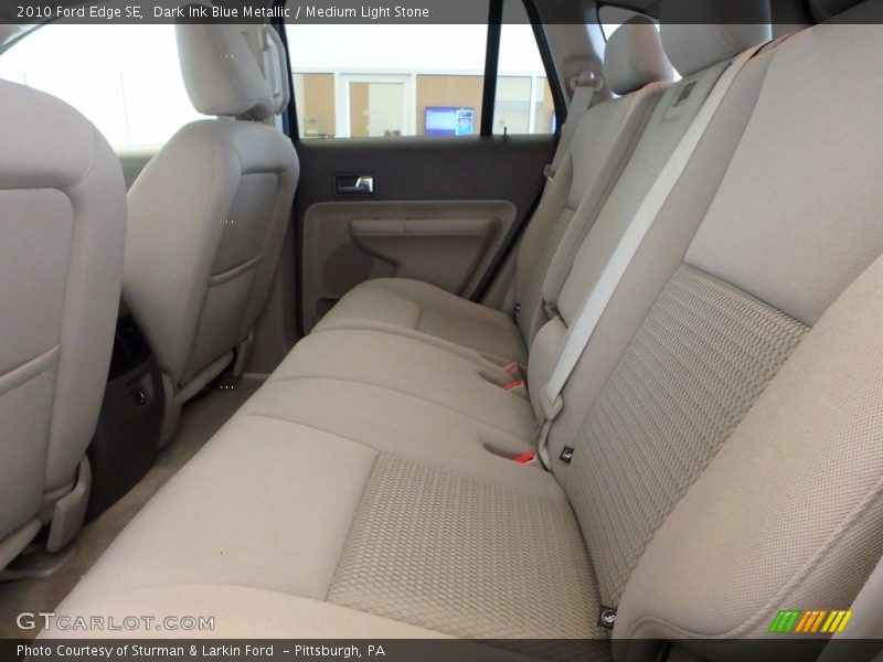 Dark Ink Blue Metallic / Medium Light Stone 2010 Ford Edge SE