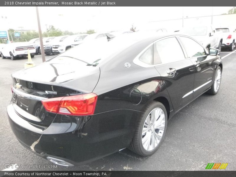 Mosaic Black Metallic / Jet Black 2018 Chevrolet Impala Premier
