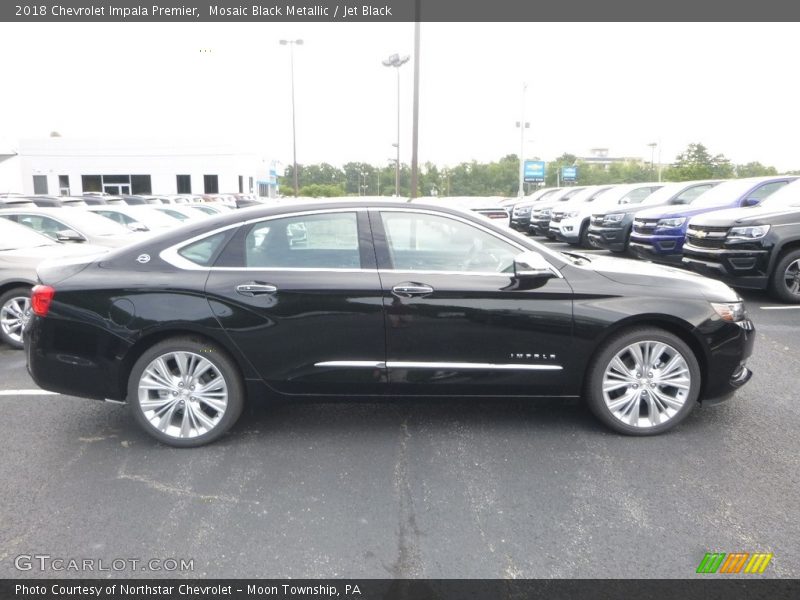 Mosaic Black Metallic / Jet Black 2018 Chevrolet Impala Premier