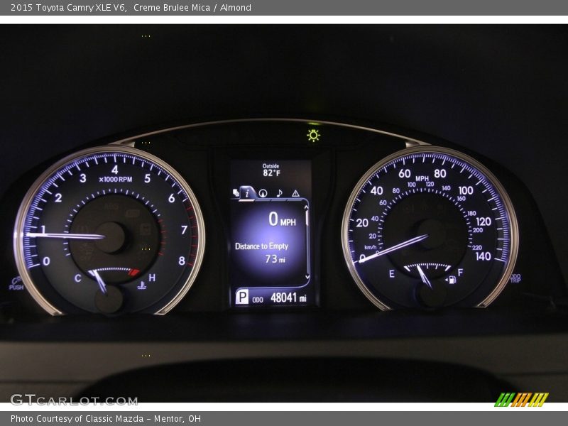  2015 Camry XLE V6 XLE V6 Gauges