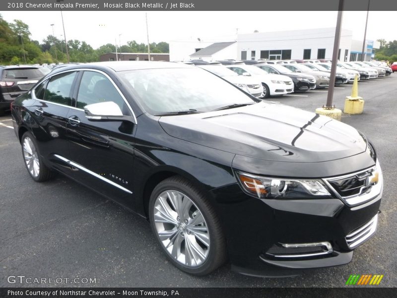 Mosaic Black Metallic / Jet Black 2018 Chevrolet Impala Premier