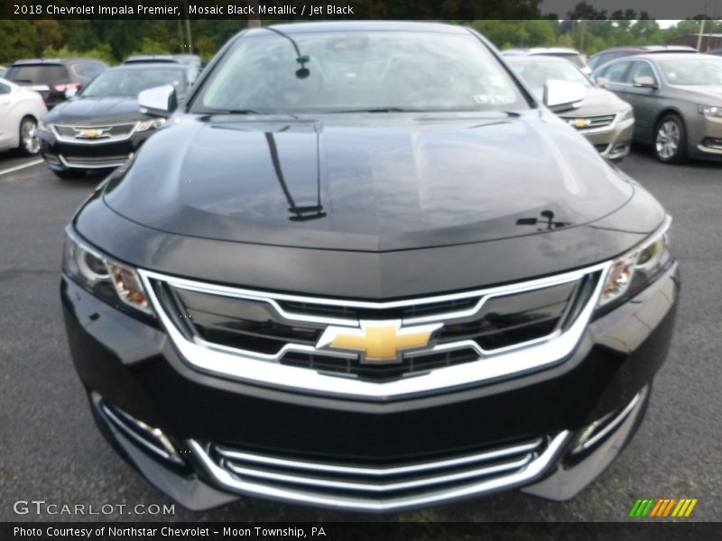 Mosaic Black Metallic / Jet Black 2018 Chevrolet Impala Premier