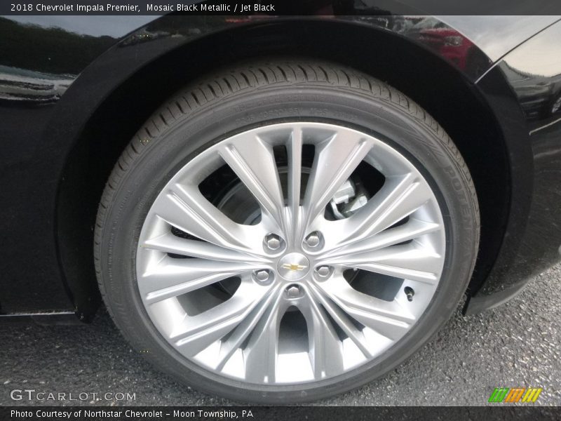Mosaic Black Metallic / Jet Black 2018 Chevrolet Impala Premier