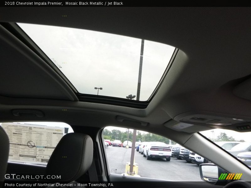 Mosaic Black Metallic / Jet Black 2018 Chevrolet Impala Premier