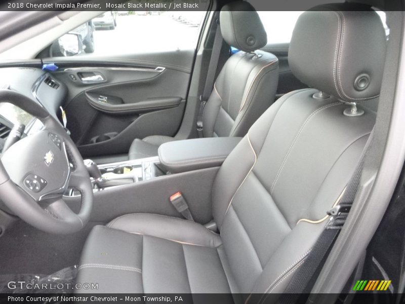 Mosaic Black Metallic / Jet Black 2018 Chevrolet Impala Premier